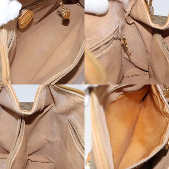 GUCCI Micro GG Supreme Hand Bag Pvc Beige Gold 000 39 000 39 - Picture 12 of 13